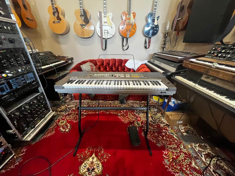 Orla OP61 Polyphonic/Mono Analog Synthesizer w Drum Machine 1983 image 1