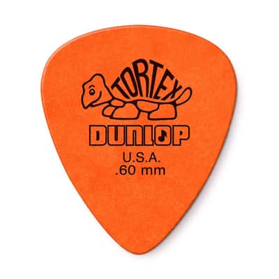 Dunlop Picks - Tortex Standard Orange 0.60mm - Pack 12 image 2