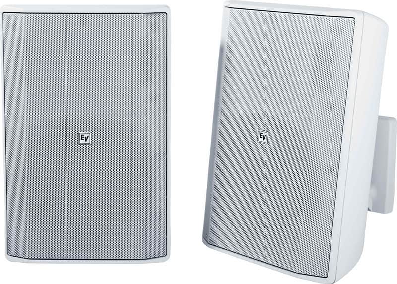 Electro-Voice EVID-S4.2W Speaker 4” Cabinet 8ohm Ip54 Sold Only In Pair, White image 1