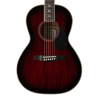 PRS SE P20 Parlor A/E Guitar w/Fishman Sonitone Pickup - Fire Red Burst image 1