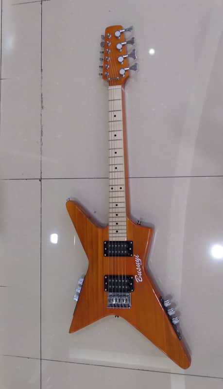 4 Strings Bass /6 Strings Lead Double Sided, Neck Through Busuyi Guitar Mini Pro 2019 image 1