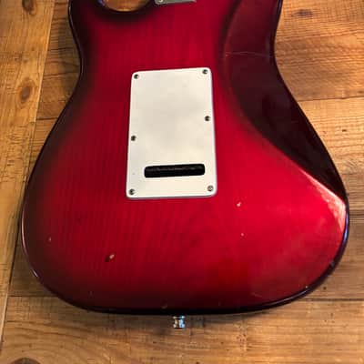 Fender Strat Plus Dx Lace Sensors TBX Wilkinson Schallers 1991 - Crimson Frost image 6