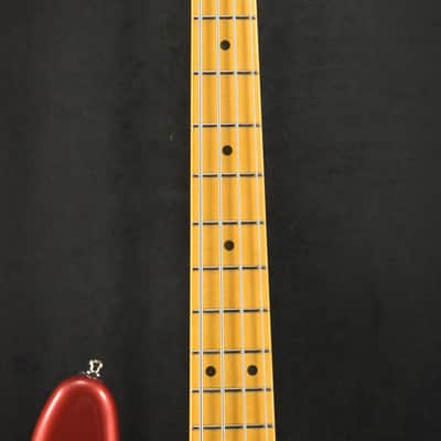 Fender American Ultra II Jazz Bass Sinister Red Maple Fingerboard image 4