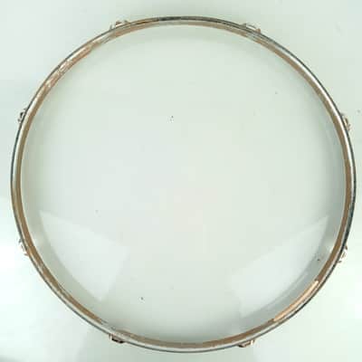 Ludwig 13" 8-Lug 1.6mm Resonant Copper Paint Snare Drum Side Rim/Hoop Vintage80s image 5