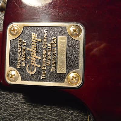 Epiphone Nighthawk 1995 - sunburst image 11