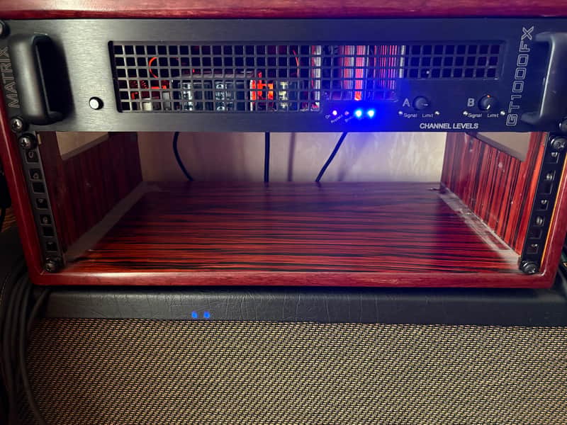 Matrix GT1000FX  2U Stereo Power Amplifier image 1