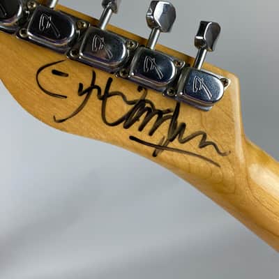 Fender Telecaster 1978/9 - Natural, Maple neck, Pro Jumbo Re-fret, Original Hardshell case, Signed by Jimmy Vaughan, Ticket, Etc, Original hardshell Fender Case image 8