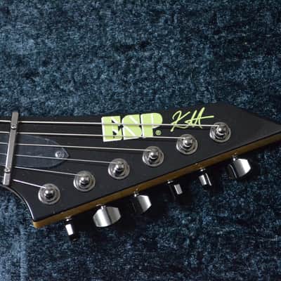 ESP KH-2 SE Kiso Custom Shop 2011 Metallic Greenburst image 4