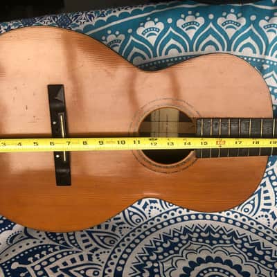 Antique Vintage 1896 Andrew Groehsl Chicago, IL Parlor Guitar Project Brazilian Rosewood image 20