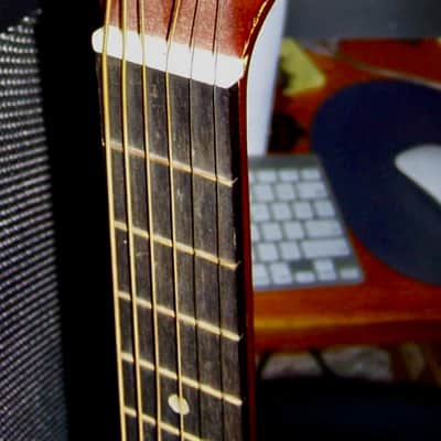 1970 Harmony H150 33" Parlor Acoustic Guitar USA image 2