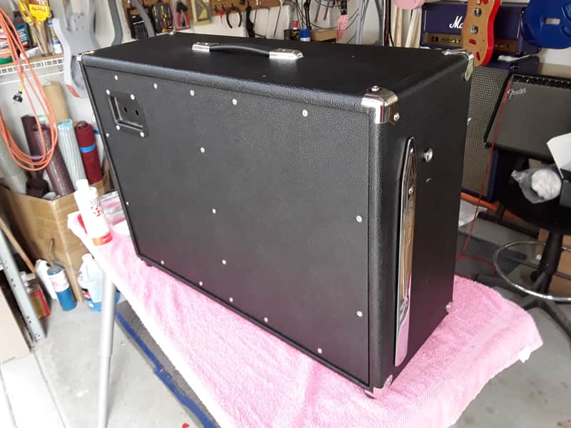 Santos Guitar  2x12 guitar/bass speaker cabinet image 1