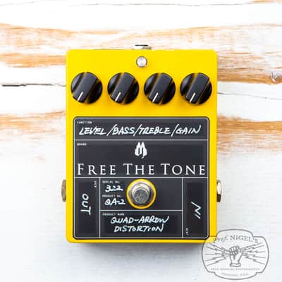 Free The Tone QA-2 Quad Arrow High Dynamic Range Distortion w/ Box & Instructions image 3