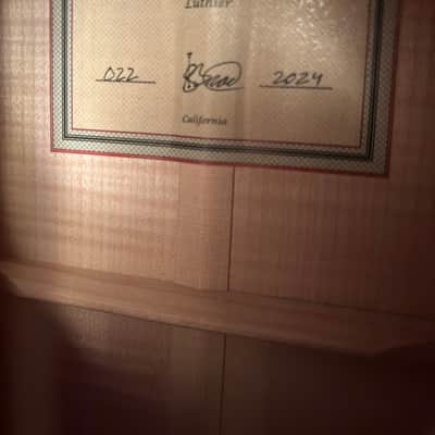 2024 Bradley Edward Corney Romantic Classical Guitar #0022 image 11