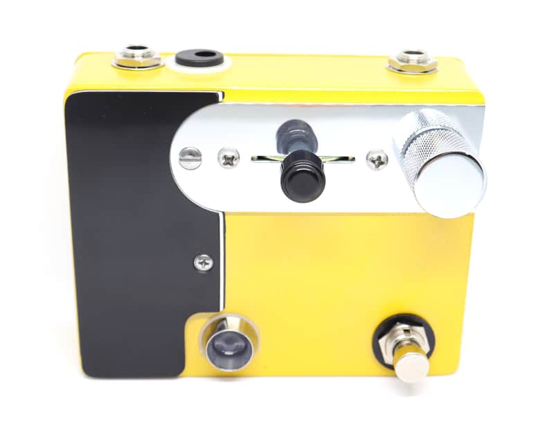 CopperSound Broadway Germanium Preamp & Treble Booster in '52 Butterscotch, Black Guard, Chrome Knobs, Chrome Hardware image 1