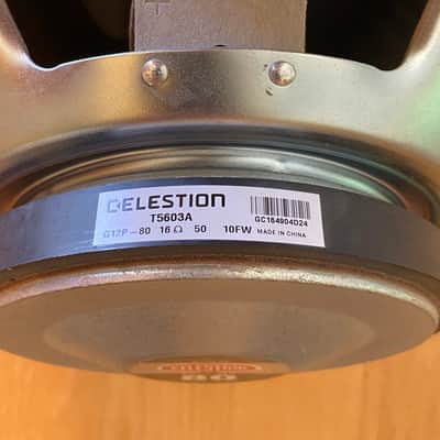 Celestion G12P-80 Seventy 80 Guitar Amp Speaker (12-inch, 16 ohms, 80 watts) image 5