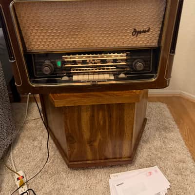 Telefunken Opus 7 1956-1957 - dark walnut veneer image 1