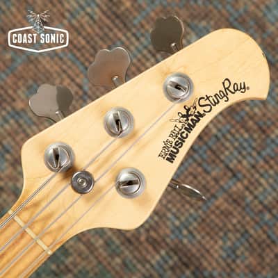 2003 Ernie Ball Music Man StingRay 4 H Bass Guitar, USA w/case image 11