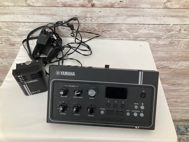 Used Yamaha EAD10 Drum Module with Mic and Trigger Pickup image 1