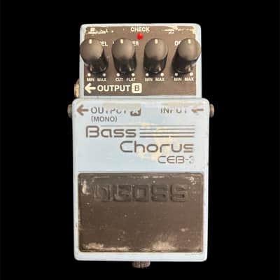 Boss CEB-3 Bass Chorus (Pink Label) 1995 - 2001 - Blue image 1