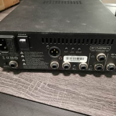 Synergy SYN-1 Rack Mount Preamp with 1 Module Slot 2017 - Black image 3
