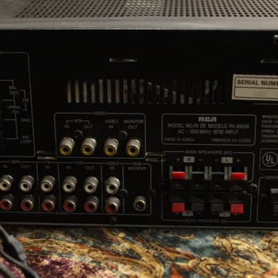 RCA Audio Theatre 190 Watts AV RV-9950A Receiver Dolby Surround image 7