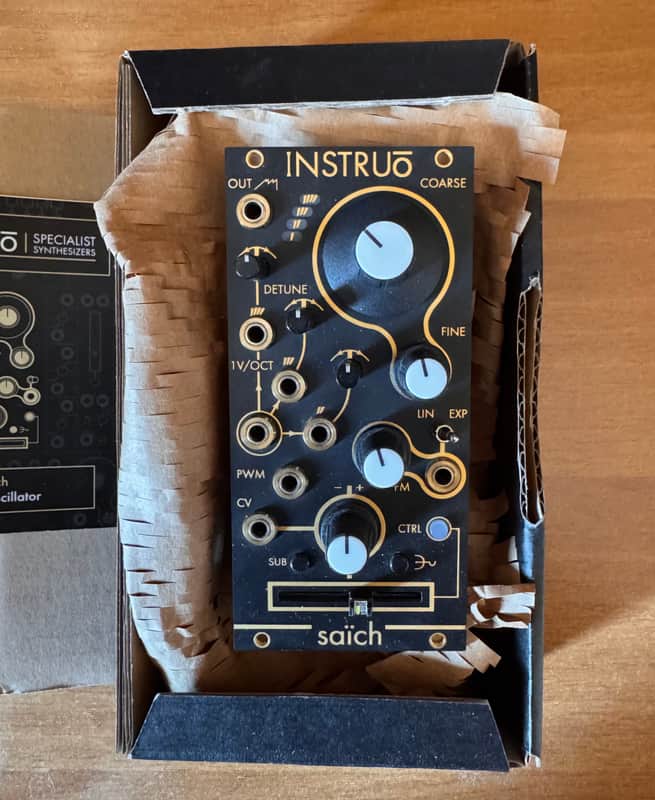 Instruo saich Eurorack Synthesizer Module 2016 - Present - Black image 1