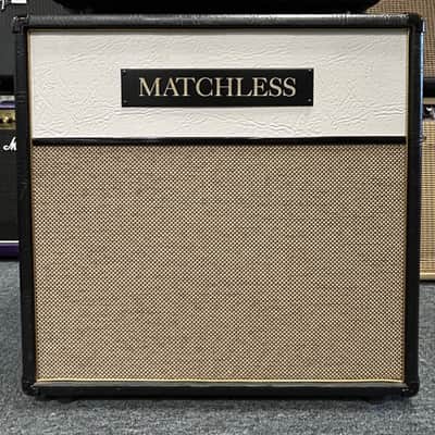 Matchless Lightning 15-Watt Guitar Amp Head & ESS Cabinet 2022 - Black/ Mocha/ White image 3