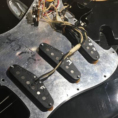 LEFTY! 1978 Vintage Fender Stratocaster Black Nitro Lacquer Strat Aged Relic Guitar Left CBS ‘78 HSC image 22