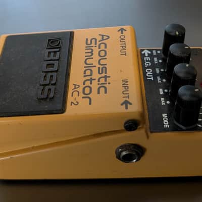 Boss AC-2 Acoustic Simulator (Silver Label) 1997 - 2006 - Yellow image 5