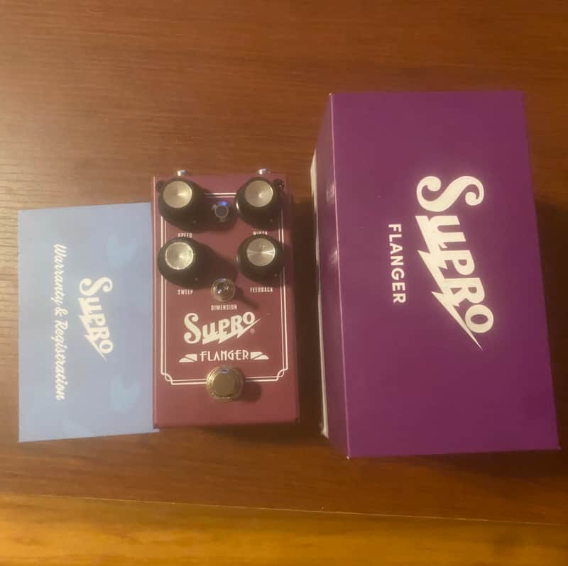 Supro Flanger 2021 - Present - Purple image 1
