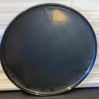 Terry Bozzio's DW - 22" Custom Logo Bass Drum Head, Autographed! - Black image 8