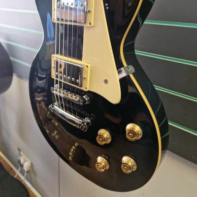 Vintage V99 Black Electric Guitar image 4