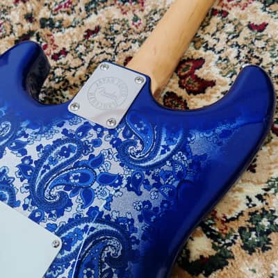 *NEW IN BOX* 2026 Fender Japan Limited Edition Indigo Paisley Stratocaster, Fender Flagship Tokyo Store Exclusive Color, MIJ JD26 image 18