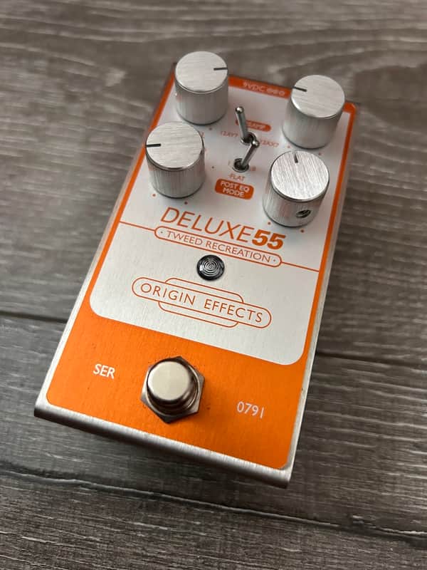 Origin Effects Deluxe55 Tweed Recreation 2024 - Present - Orange / Silver image 1