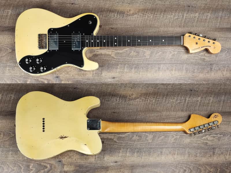 MyDream Partcaster Custom Built - Relic Aged White Deluxe 72 CuNiFe image 1