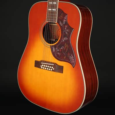 Epiphone Inspired by Gibson Hummingbird 12-String Electro Acoustic in Aged Cherry Burst Gloss #25072306216 image 2