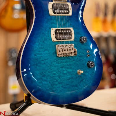 PRS SE CUSTOM 24-08 Quilt Lake Blue image 4