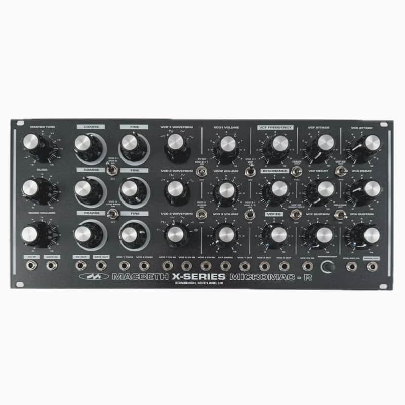 MACBETH MICROMAC-R X-SERIES ANALOG EURORACK SYNTH MODULE : USED : [DETROIT MODULAR] image 1