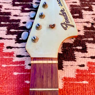 1963 Fender Jaguar Neck Sonic Blue Custom Color Pre CBS Rare 1960's Vintage image 22