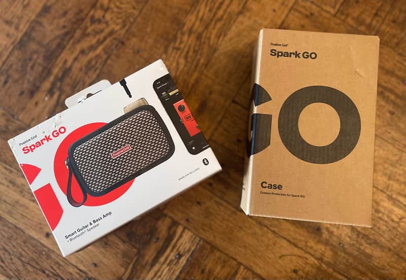 Positive Grid Spark GO Wireless Guitar Practice Amp 2025-  with Case image 1