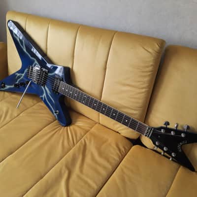 ESP Edwards EP-90 1990's - Blue Bolt | Reverb