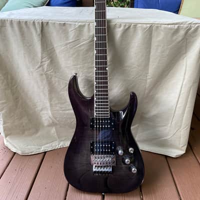 ESP Horizon, Edwards E-HR-98, 1990s Flamed top, MIJ Japan image 2