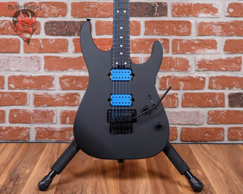 Charvel USA Custom Shop DK24 2H FR Roasted Satin Blue on Black 2026 w/OHSC image 1