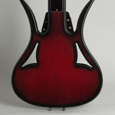 Ampeg  ASB-1 LEFT HANDED Electric Bass Guitar (1967), ser. #1121, original black hard shell case. image 4
