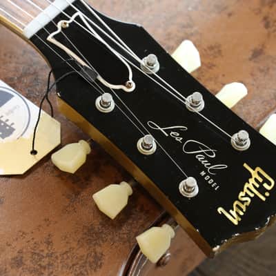 Unplayed! 2022 Gibson Custom Shop 70th Anniversary 1957 Les Paul Standard Murphy Lab All Gold + COA OHSC image 12