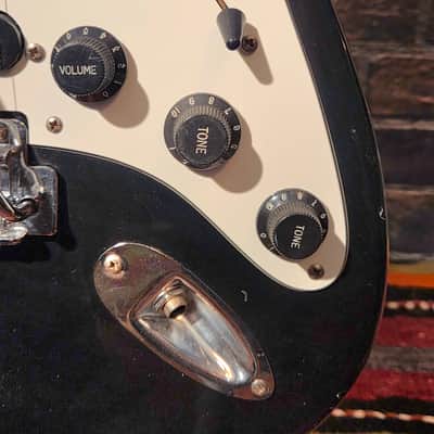 Lotus S-Style Electric Guitar Black image 6