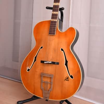 Framus Billy Lorento – 1959 German Vintage Relic Archtop Jazz Guitar / Gitarre image 3