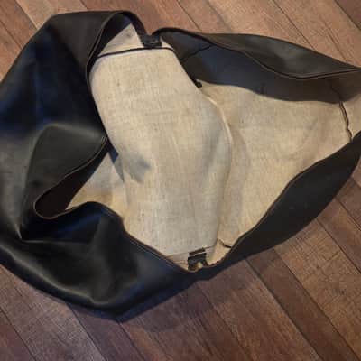 Vintage Ludwig  Floor tom bag case with logo 1970s image 11