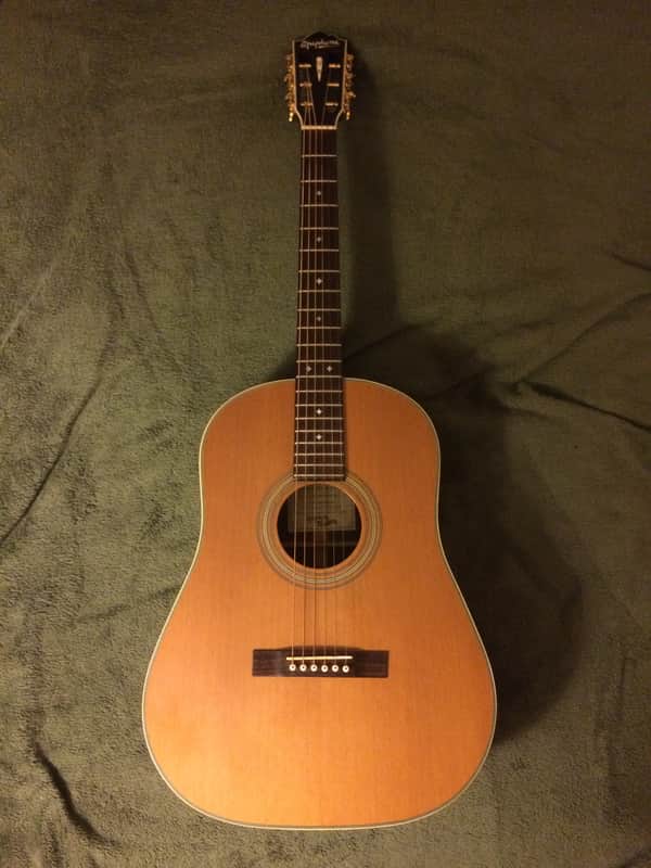 Epiphone Masterbilt AJ-500RC SNS 12-fret, Slothead (Rare) image 1