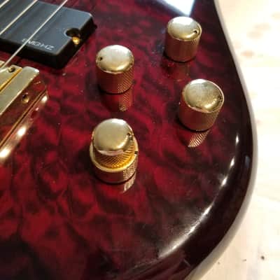 Spector Legend 5 Bass 2004-2005 Black Cherry image 11